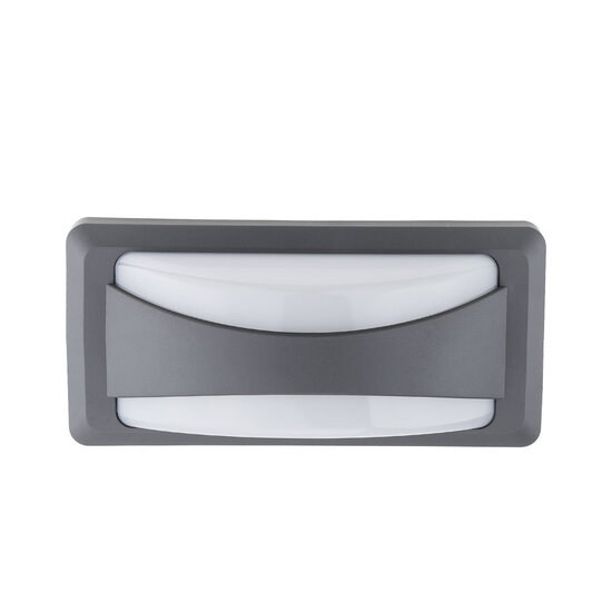 Optonica LED Wall Light Grey IP65 - Perfecte verlichting voor buitenruimtes