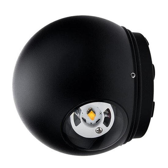 Optonica LED Wall Light Round Black Body - Schaffen Sie eine moderne Atmosphäre in Ihrem Raum