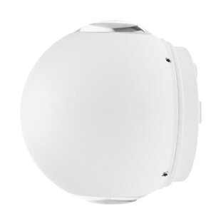 LED Wall Light Round White Body