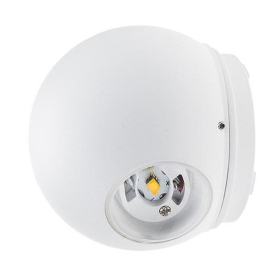 Optonica LED Wall Light Round White Body - Crea un ambiente acogedor