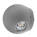 Optonica LED Wall Light Round Grey Body - Perfect lighting for any space