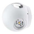Optonica LED Wall Light Round 4 Diods White Body - Iluminación perfecta para cualquier espacio