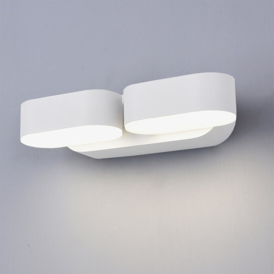 Optonica LED Wall Light Epistar 2x6W White Body Rotatable - Iluminación perfecta para cualquier espacio