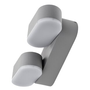 LED Wall Light Epistar 2x6W Grey Body Rotatable