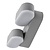 Optonica LED Wall Light Epistar 2x6W Grey Body Rotatable