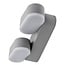 Optonica LED Wall Light Epistar 2x6W Grey Body Rotatable - Iluminación mural ajustable para cualquier espacio
