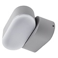 Optonica LED Wall Light Epistar 6W Gray Body Rotatable - Ilumina Tu Espacio con Estilo