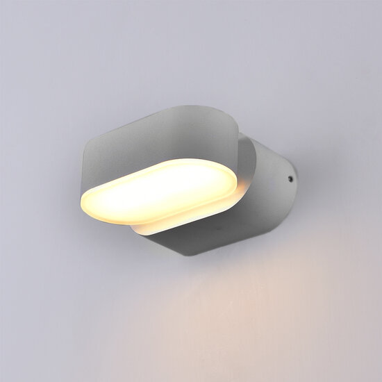 Optonica LED Wall Light Epistar 6W Gray Body Rotatable - Ilumina Tu Espacio con Estilo