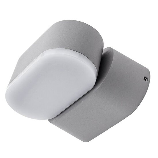 Optonica LED Wall Light Epistar 6W Gray Body Rotatable - Ilumina Tu Espacio con Estilo