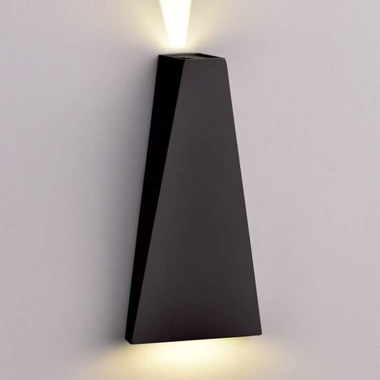 Optonica LED Wall Light Black Body - Create a modern atmosphere in your space