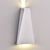 Optonica LED Wall Light Grey Body