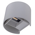 Optonica LED Wall Light Grey Body Round - Créez une ambiance moderne dans votre espace