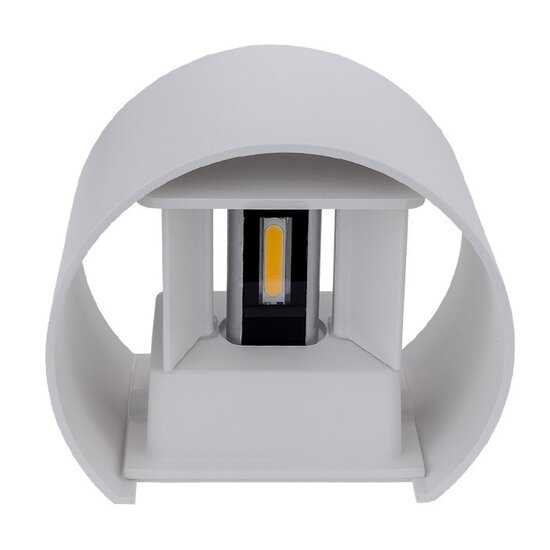 Optonica LED Wall Light White Body Round - Beleuchten Sie Ihren Raum mit Stil