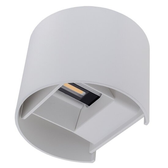 Optonica LED Wall Light White Body Round - Illuminez Votre Espace avec Style