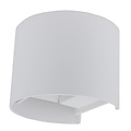 Optonica LED Wall Light White Body Round - Verlicht je ruimte met stijl