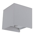 Optonica LED Wall Light Grey Body Square - Creëer een warme sfeer in uw ruimte
