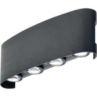 LED Wall Light - Black
