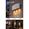 Optonica LED Wall Light - White - Crea una atmósfera cálida en tu espacio