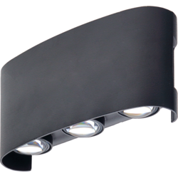 LED Wall Light - Black