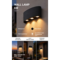 Optonica LED Wall Light - Black - Schaffen Sie eine warme Atmosphäre in Ihrem Raum