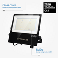 Optonica LED Floodlight Black IP66 IK08 - Ideal para Espacios Exteriores