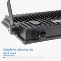 Optonica LED Floodlight Black IP66 IK08 - Idéal pour les espaces extérieurs