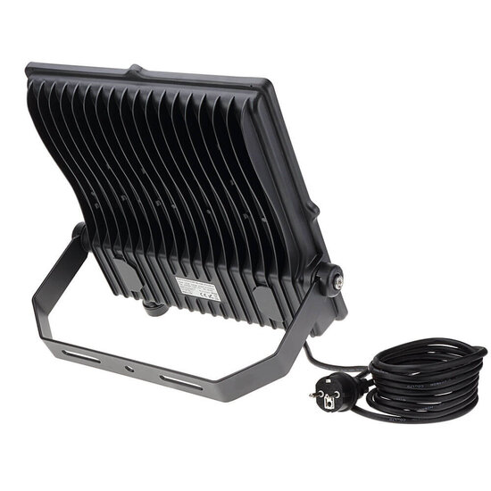 Optonica LED Floodlight Black IP66 IK08 - Ideal für Außenbereiche