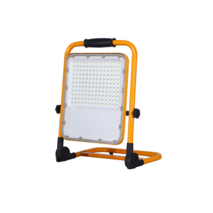 LED Portable Rechargable SMD Floodlight - USB CHARGING - 50W DC3.2V/4AH