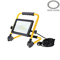 Optonica LED SMD Portable Floodlight 1600 Lm 3 m Cable - Ideal para Iluminación Exterior