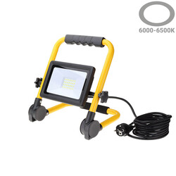LED SMD Portable Floodlight 1600 Lm 3 m Cable