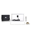 Optonica LED Flood Light with Solar Panel - Sustainable Outdoor Lighting