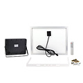 Optonica LED Flood Light with Solar Panel - Sustainable outdoor lighting solution