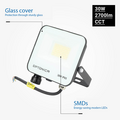 Optonica LED SMD Floodlight 30W CCT - Ideal para iluminación exterior
