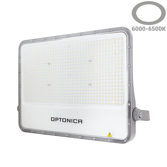 Optonica LED SMD Floodlight 500W Grey Body IP65 with 100cm Cable - Idéal pour l'éclairage extérieur