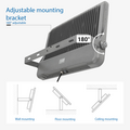 Optonica LED SMD Floodlight 500W Grey Body IP65 with 100cm Cable - Ideal para iluminación exterior