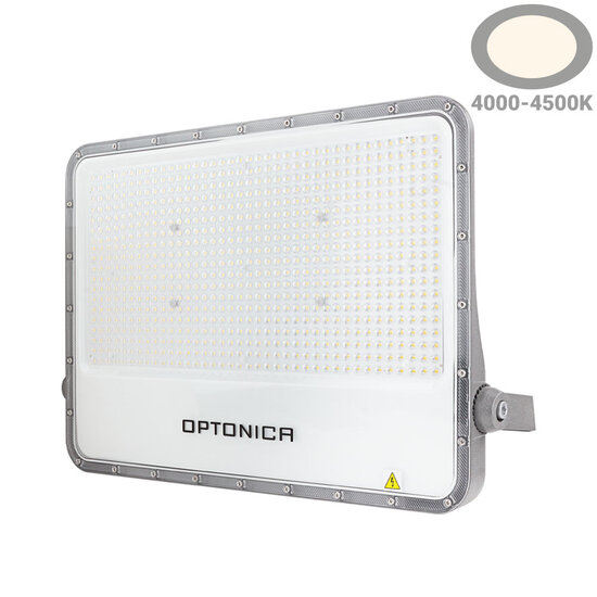 Optonica LED SMD Floodlight 500W Grey Body IP65 with 100cm Cable - Ideal para iluminación exterior