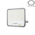 Optonica LED SMD Floodlight 200W Cuerpo Gris IP65 con Cable de 100cm - Ideal para iluminación exterior