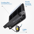 Optonica LED SMD Floodlight Black Body IP65 - Ideal para Espacios Exteriores