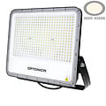 Optonica LED SMD Floodlight Black Body IP65 - Éclairage idéal pour les espaces extérieurs