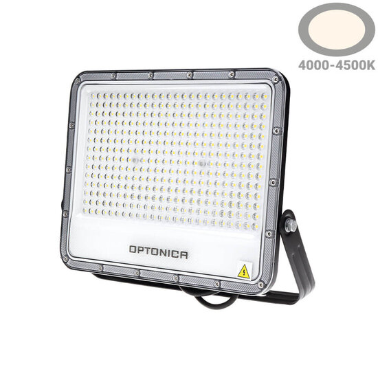 Optonica LED SMD Floodlight Black Body IP65 - Perfect voor buitenverlichting