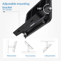 Optonica LED SMD Floodlight Black Body IP65 - LUMILEDS Chip para iluminación exterior potente