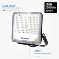 Optonica LED SMD Floodlight Black Body IP65 - Ideal para Iluminación Exterior