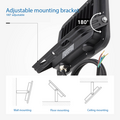 Optonica LED SMD Floodlight Black Body IP65 - Ideal para Iluminación Exterior