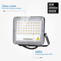 Optonica LED SMD Floodlight Black Body IP65 - Ideal para Iluminación Exterior