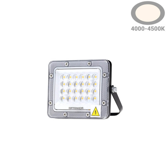 Optonica LED SMD Floodlight Black Body IP65 - Ideal para Iluminación Exterior