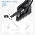 Optonica LED SMD Floodlight Black Body IP65 - Perfect voor buitenverlichting