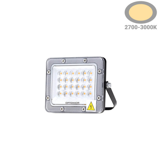Optonica LED SMD Floodlight Black Body IP65 - Ideal para iluminación exterior