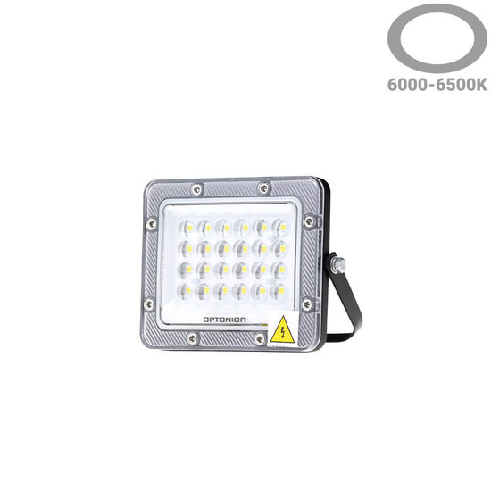 Optonica LED SMD Floodlight Black Body IP65 - Ideal para Iluminación Exterior