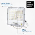 Optonica LED SMD Floodlight White Body IP65 - Perfect voor buitenverlichting