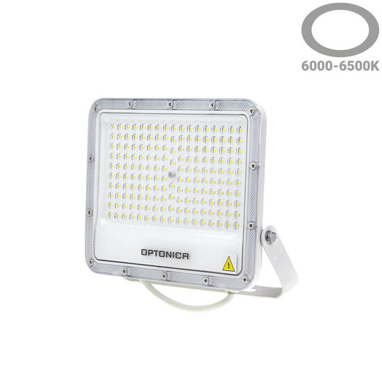 Optonica LED SMD Floodlight White Body IP65 - LUMILEDS Chip para iluminación exterior potente